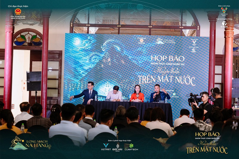 Tuyên Quang quảng bá du lịch qua chương trình 'Long mạch Nà Hang - Huyền thoại trên mặt nước'