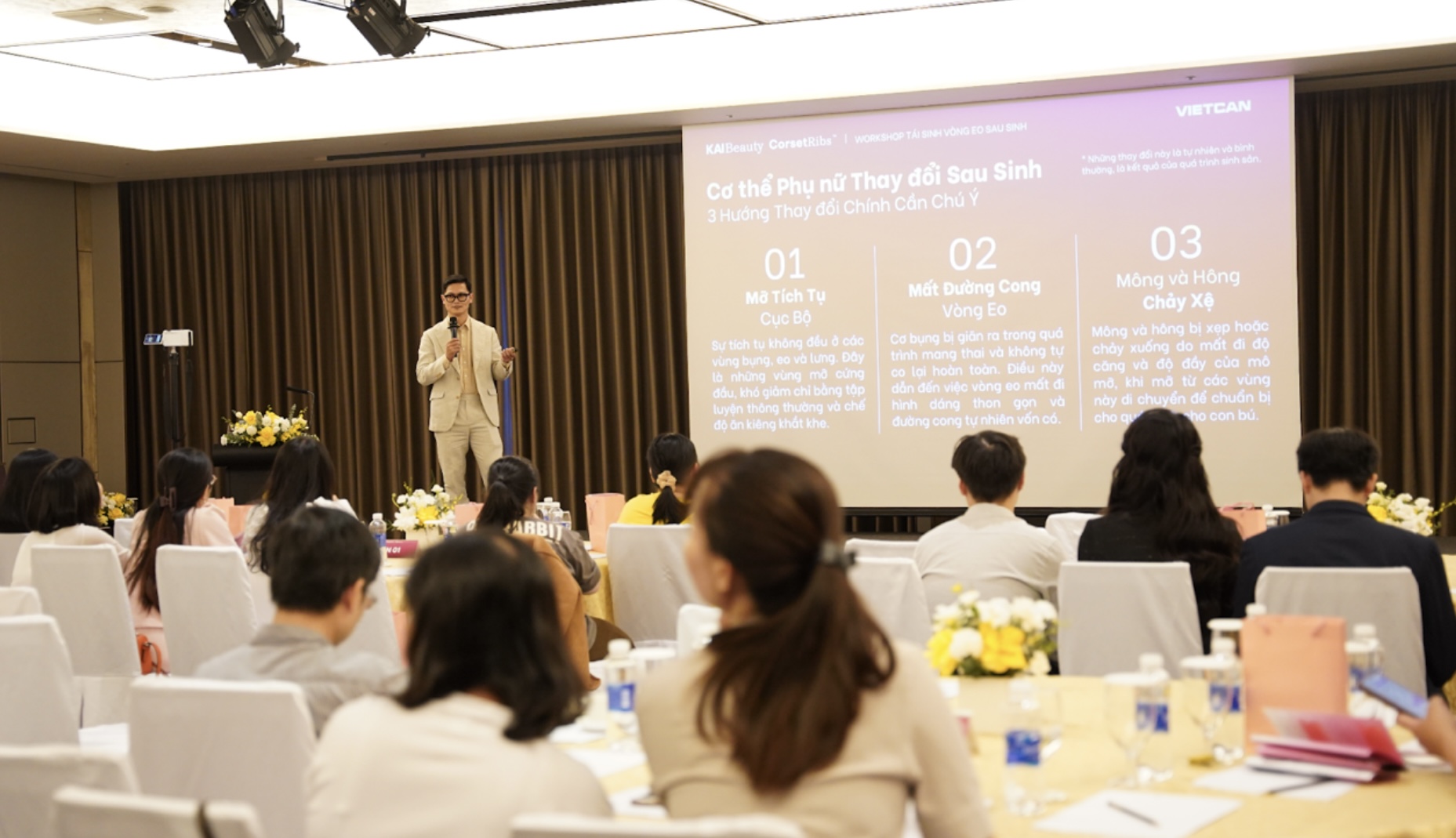 Áp dụng công nghệ hiện đại qua chia sẻ tạiworkshop khoa học về vóc dáng