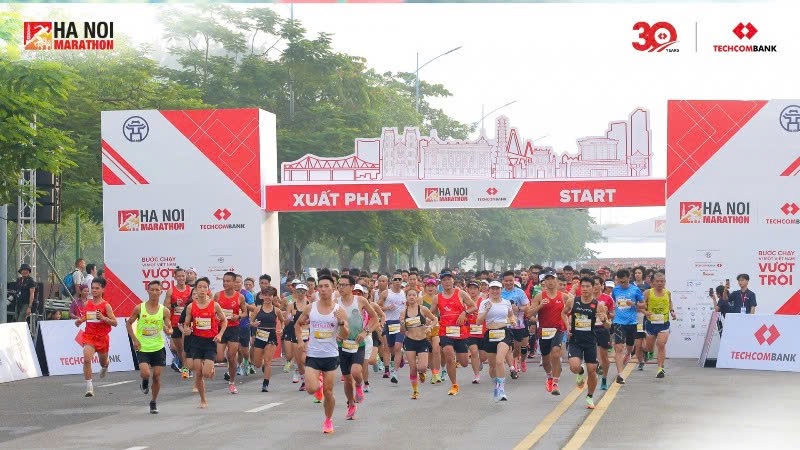Giải Marathon Quốc tế Hà Nội Techcombank mùa 4 – Sức mạnh thương hiệu qua bước chạy cộng đồng