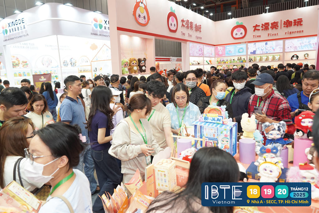 IBTE 2025: Điểm hẹn toàn cầu của ngành đồ chơi và sản phẩm trẻ em Việt Nam