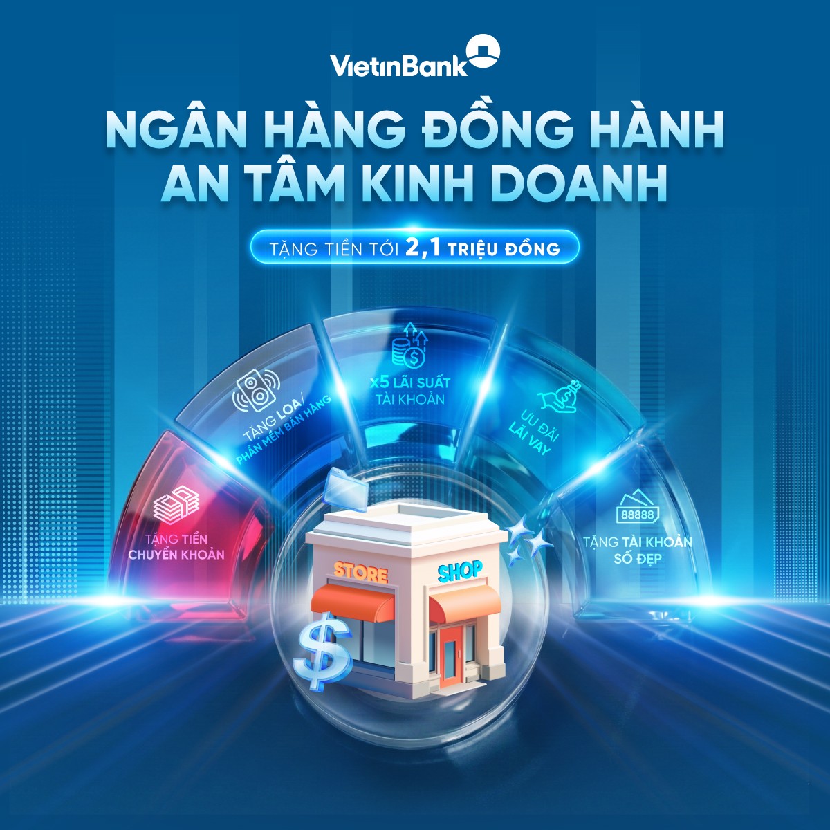 VietinBank mở rộng ưu đãi cho hộ, cá nhân kinh doanh trong năm 2026