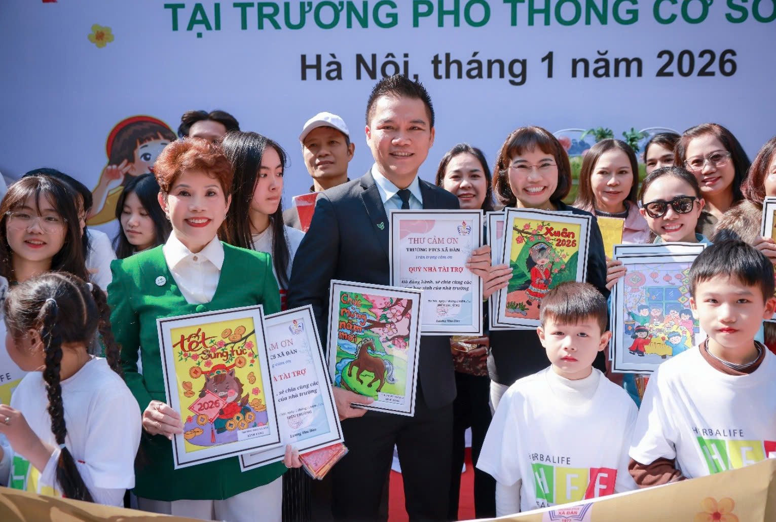 Herbalife Việt Nam tiếp tục tổ thức chương trình “Xuân Yêu Thương” 2026 cho trẻ em và người cao tuổi có hoàn cảnh khó khăn tại các Trung tâm Casa Herbalife trên toàn quốc